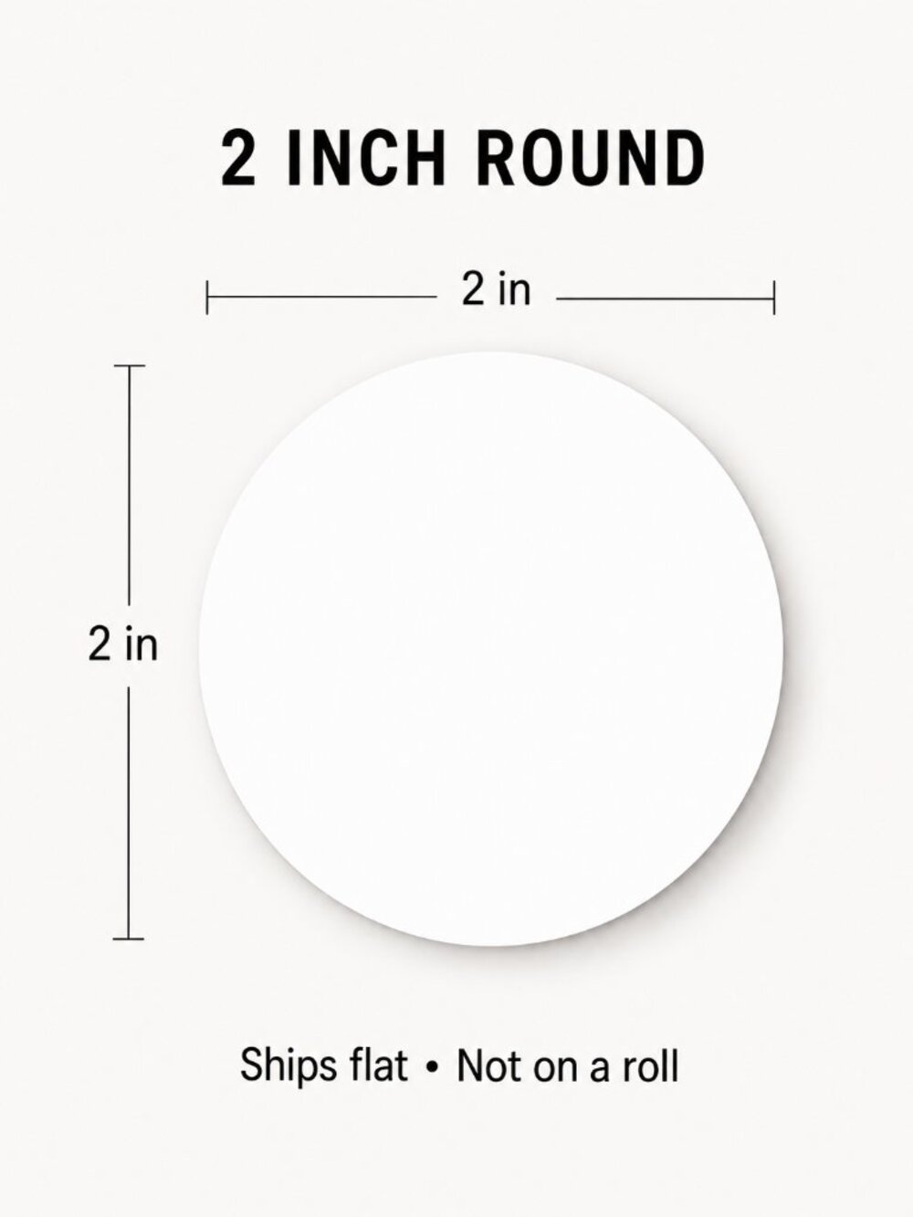 50 Floral Thank You Stickers 2 Inch Round Packaging Labels Choice of Color 2x2in - Picture 3 of 7